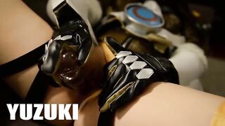 全套COS服饰水晶假吊自慰