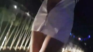 推特韩裔骚浪美人 夜晚户外寻刺激啪啪 大长腿撅着屁股承受着肉棒冲击 深喉吸允肉棒