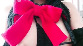 最美极品爆乳女神『香草少女』开年新作-性感淫欲小黑猫 骑乘速插极品粉穴 娇喘呻吟 高清私拍38P 高清1080P原版