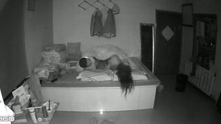 农村家庭摄像头破解真实TP一级睡眠的夫妻激情性生活女的呻吟声是亮点无套内射事后很满足的笑对白清晰