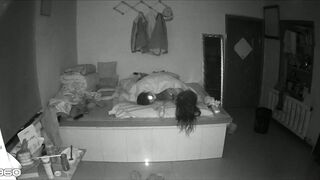 农村家庭摄像头破解真实TP一级睡眠的夫妻激情性生活女的呻吟声是亮点无套内射事后很满足的笑对白清晰