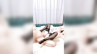 【麻花免费视频】一只骚狐狸丝袜美穴诱惑上位爆草抽插后入03