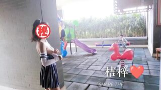 【麻花免费视频】巨乳幼师户外多场景露出自慰
