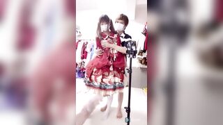 【麻花免费视频】【叛逆情侣】洛丽塔白丝小妹今天被情哥哥后入飞操，喜欢的点个关注